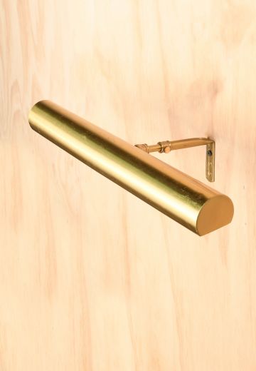 Satin Brass 16" Picture Light