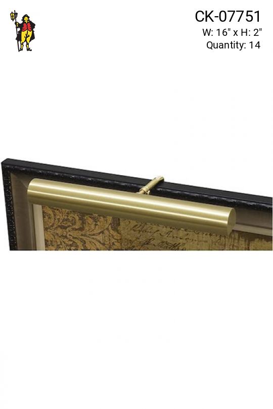 Satin Brass 16" Picture Light
