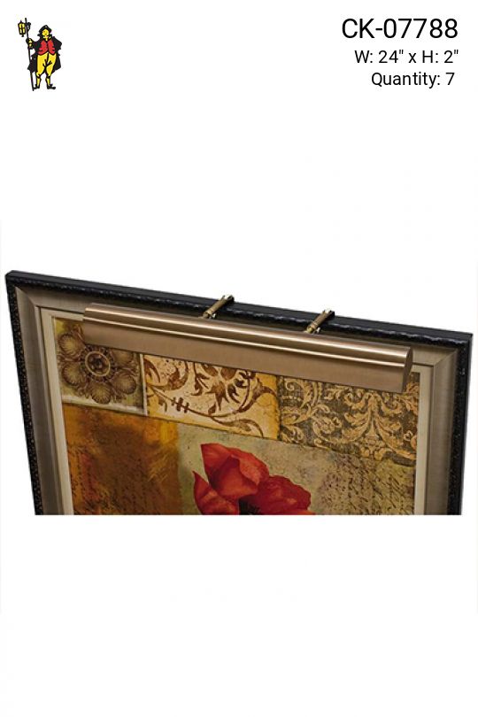 Traditional 24" Bronze Picture Light