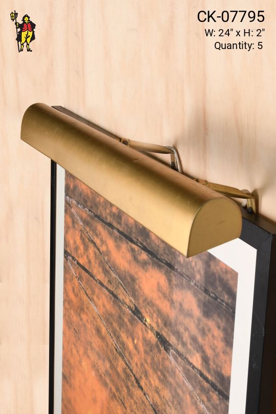 Traditional 24" Gold Picture Light