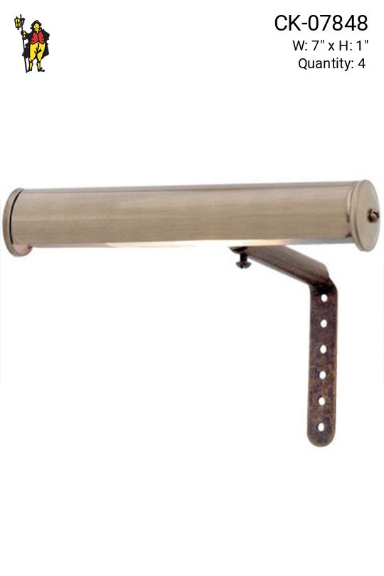 Antique Brass 7" Slim Picture Light