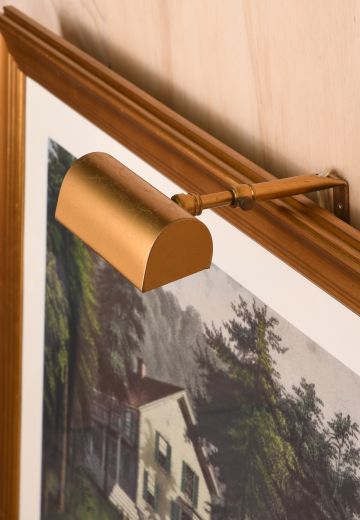 Classical Gold 5" Picture Light