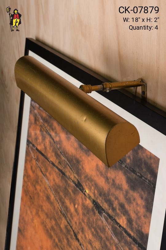 Traditional 18" Gold Picture Light