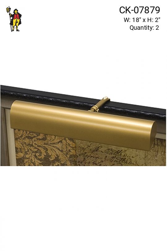 Traditional 18" Gold Picture Light