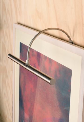 Satin Nickel 16" Slim Picture Light