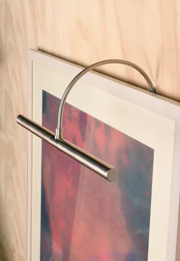 Satin Nickel 16" Slim Picture Light