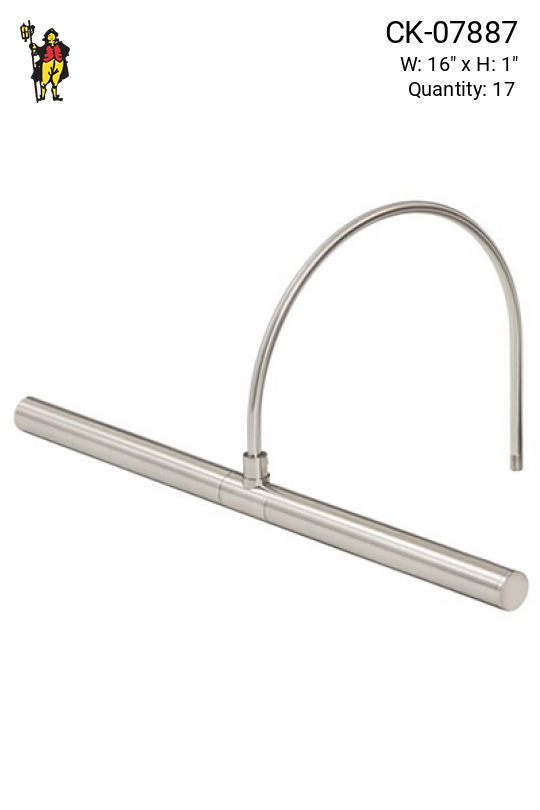 Satin Nickel 16" Slim Picture Light