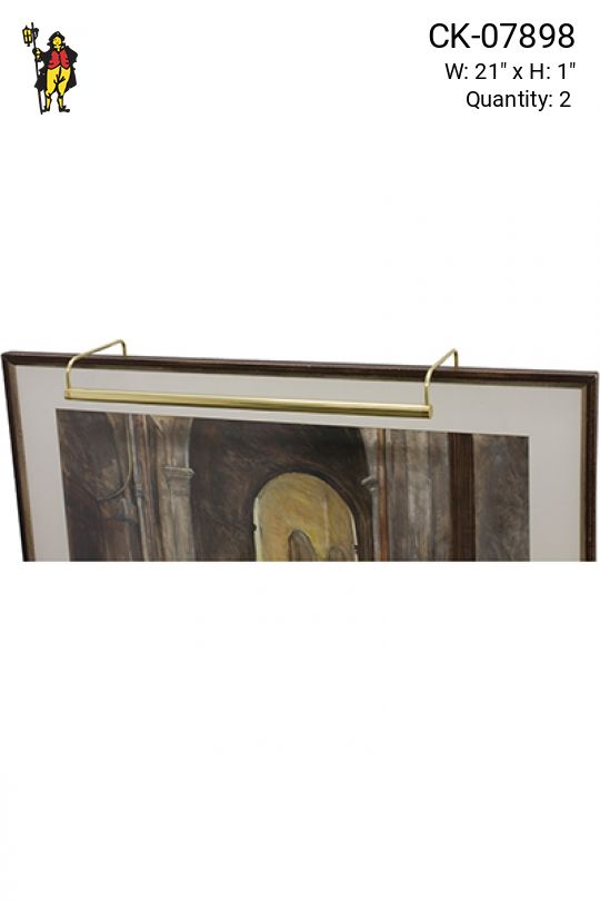 Polished Brass 21" Slim PIcture Light