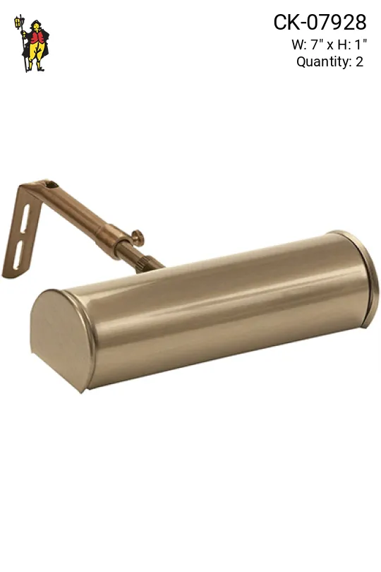 Antique Brass 7" Picture Light