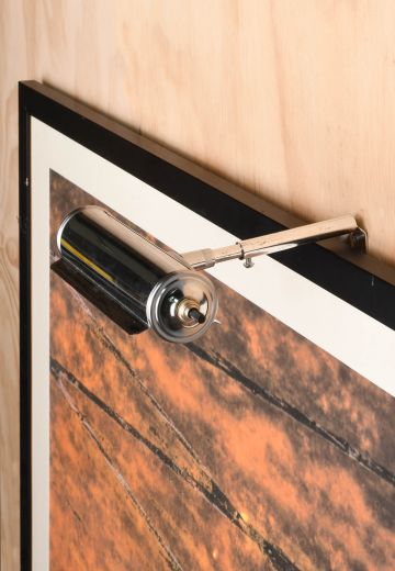 Polished Nickel 7" Picture Light
