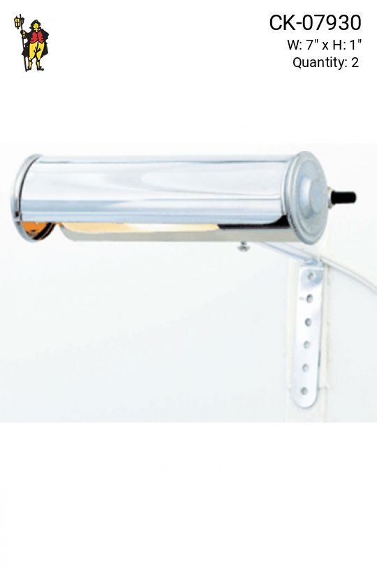 Polished Chrom 7" Picture Light