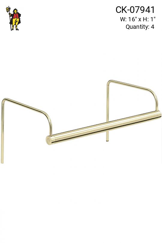 Satin Brass 16" Slim Picture Light
