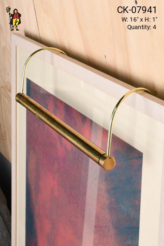 Satin Brass 16" Slim Picture Light