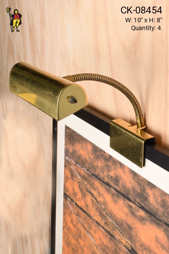 Brass Clamp Picture Lights