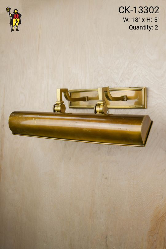 18" Bronze Adjustable Picture Light