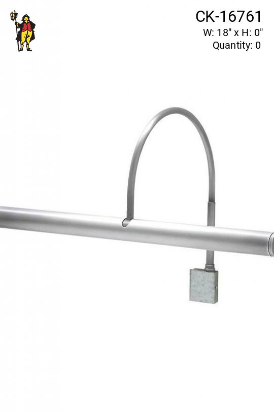 23" Polished Nickel Picture Light