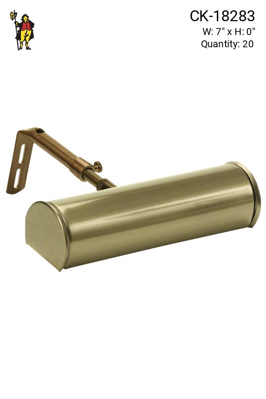 Antique Brass 7" Picture Light