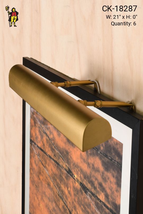 Gold 21" Picture Light