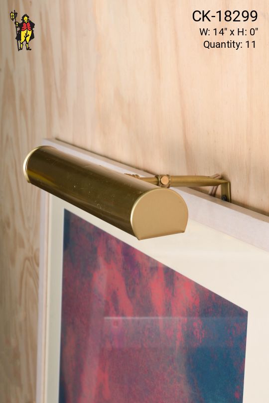Brass 14" Picture Light