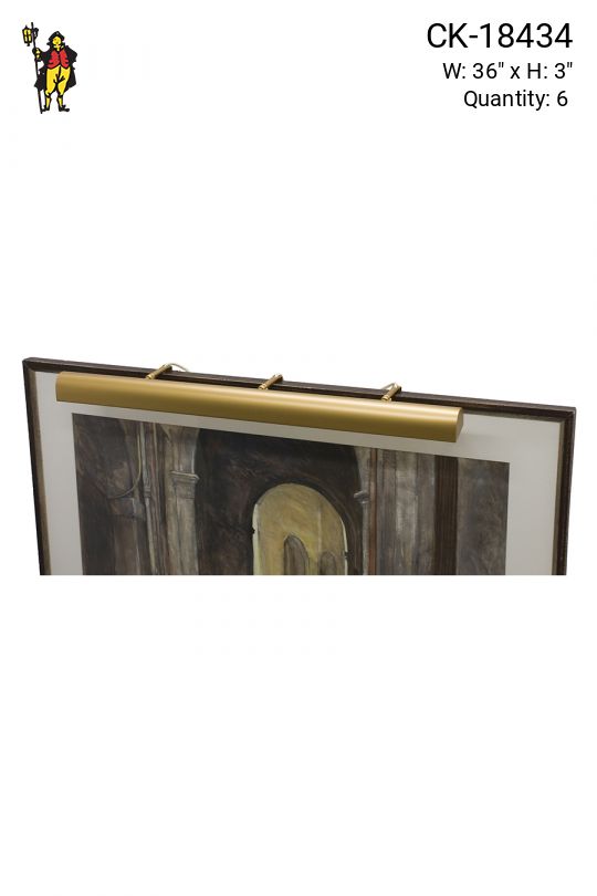 Gold 36" Picture Light