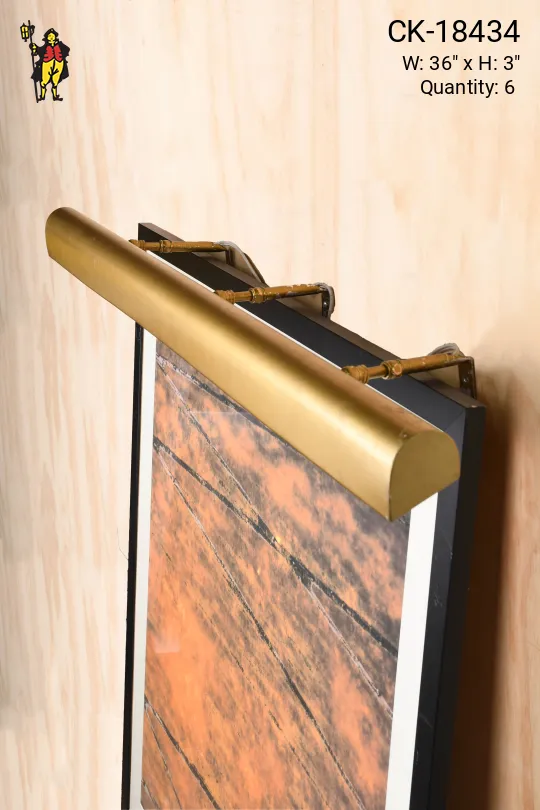 Gold 36" Picture Light