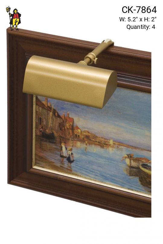 Classical Gold 5" Picture Light