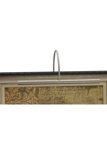 Battery Operated Satin Nickel Slim 16" Picture Light
