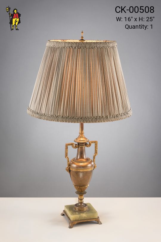 Brass Urn Table Lamp