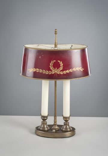 Two Candle Bouliette Table Lamp