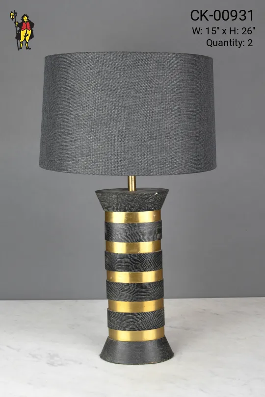 Black & Gold Table Lamp