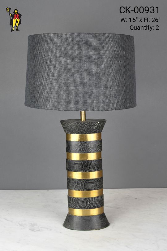 Black & Gold Table Lamp