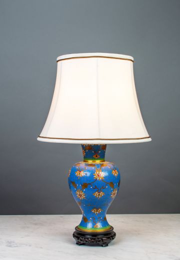 Floral Ceramic Table Lamp