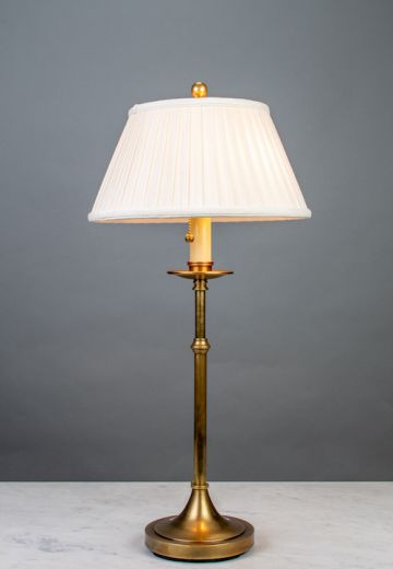 Tall Single Candle Table Lamp