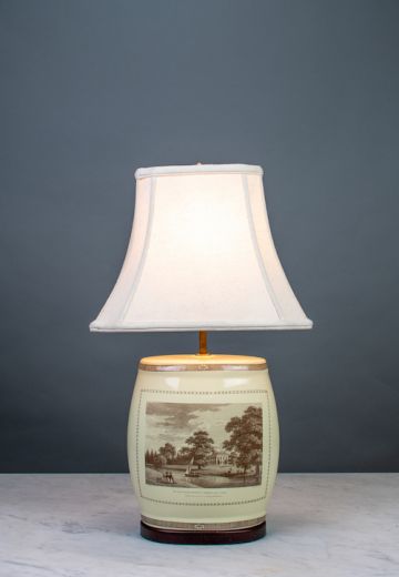 Ceramic Painting Table Lamp