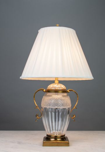 Traditional Crystal Table Lamp