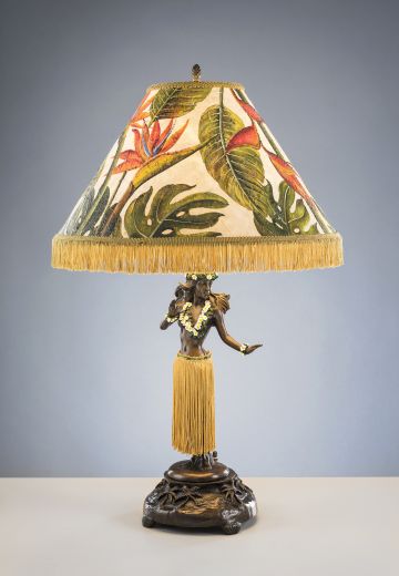 Floral Hula Table Lamp