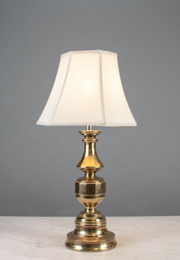 Traditional Brass Table Lamp
