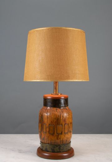 Wooden Table Lamp