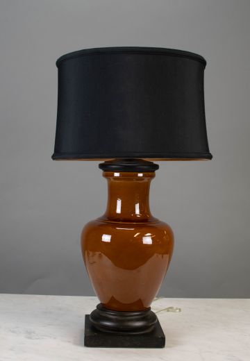 Glass Table Lamp