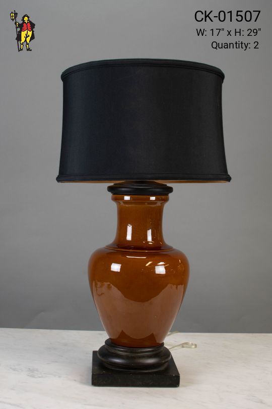 Glass Table Lamp