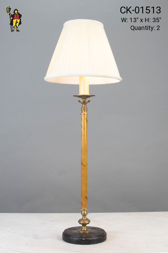 Single Candle Table Lamp