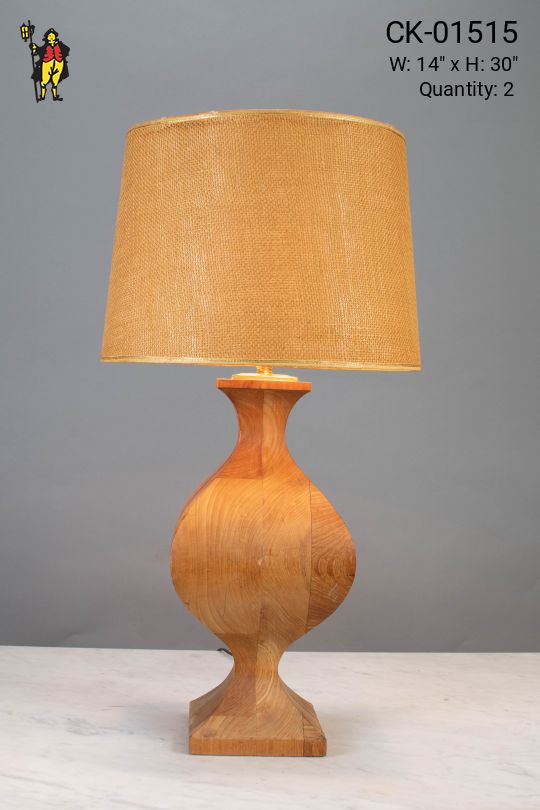 Wooden Table Lamp