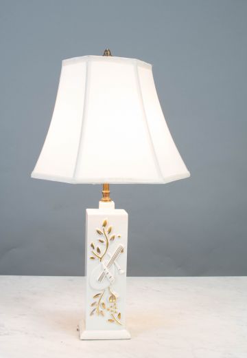 Floral Ceramic Table Lamp