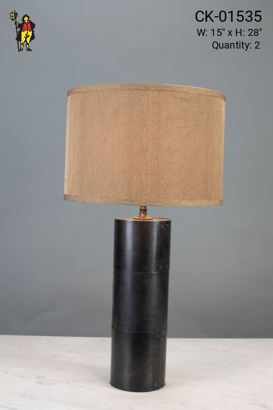 Contemporary Black Table Lamp