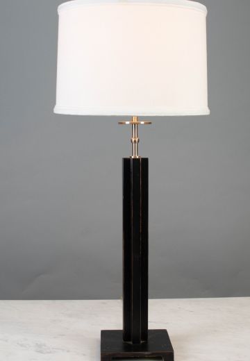 Contemporary Black Table Lamp