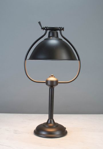 Metal Shaded Adjustable Table Lamp