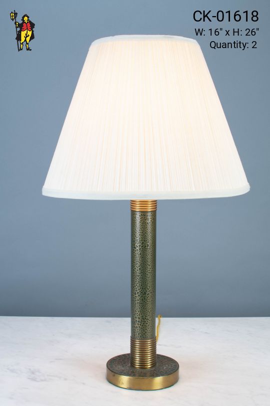 Green & Gold Table Lamp