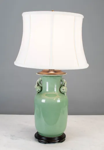 Green Ceramic Table Lamp