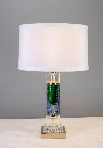 Glass Table Lamp