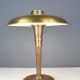 Aged Brass Art Deco Table Lamp #0